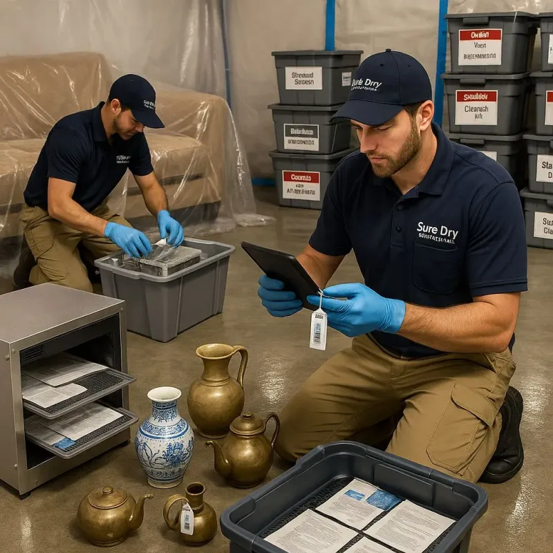 Content Protection and Restoration process in Springville, VA