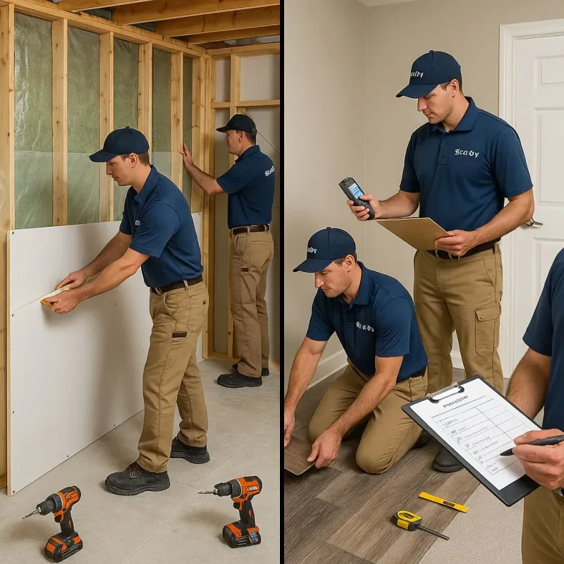 Repairs and Reconstruction process in Springville, VA